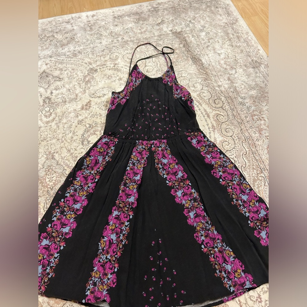 Free People Floral Printed Mini Dress/Tunic